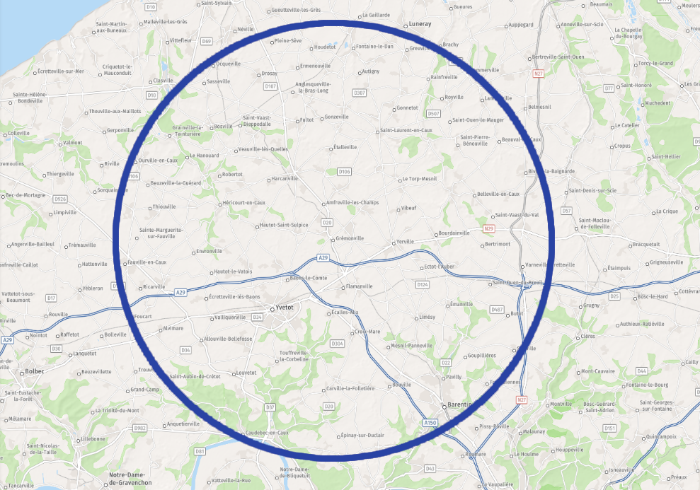 Carte Secteur Geographique